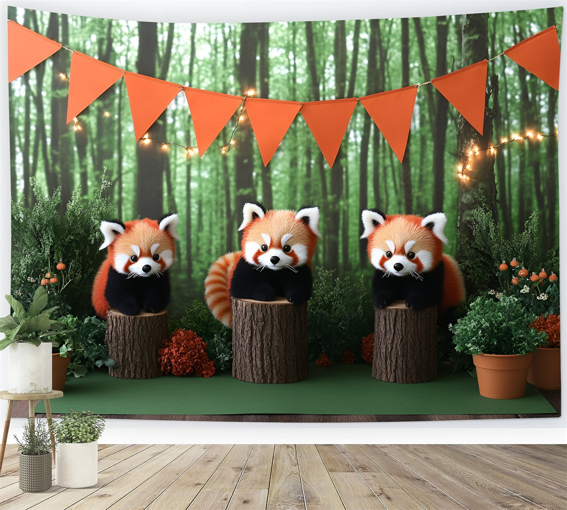 Toile de fond Photo Gâteau Smash Aventure Petits Ours des Bois GQ6-294