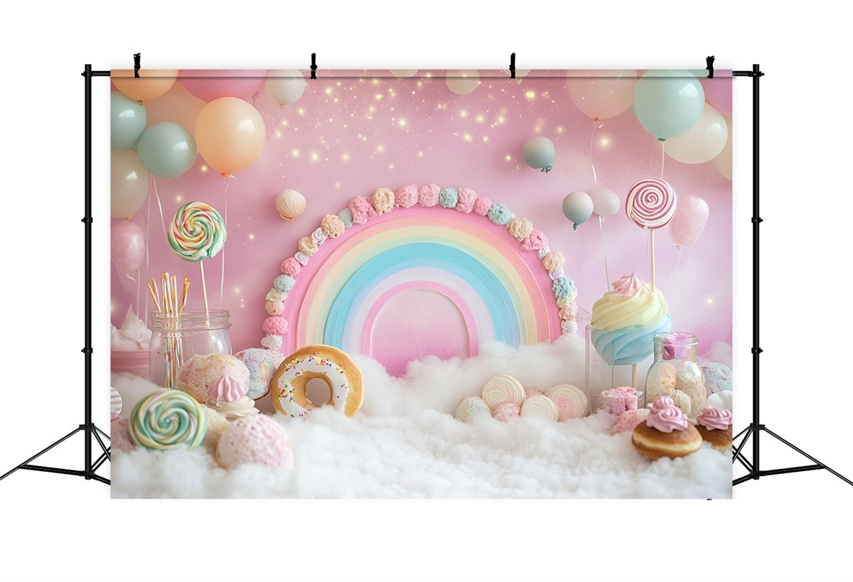 Toile de fond Photo Gâteau Smash Doux Rêves de Donuts GQ6-303