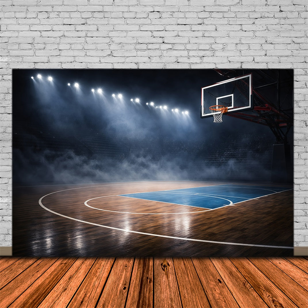 Toile de fond Basketball Sol Terrain Grand Stade GQ61-85