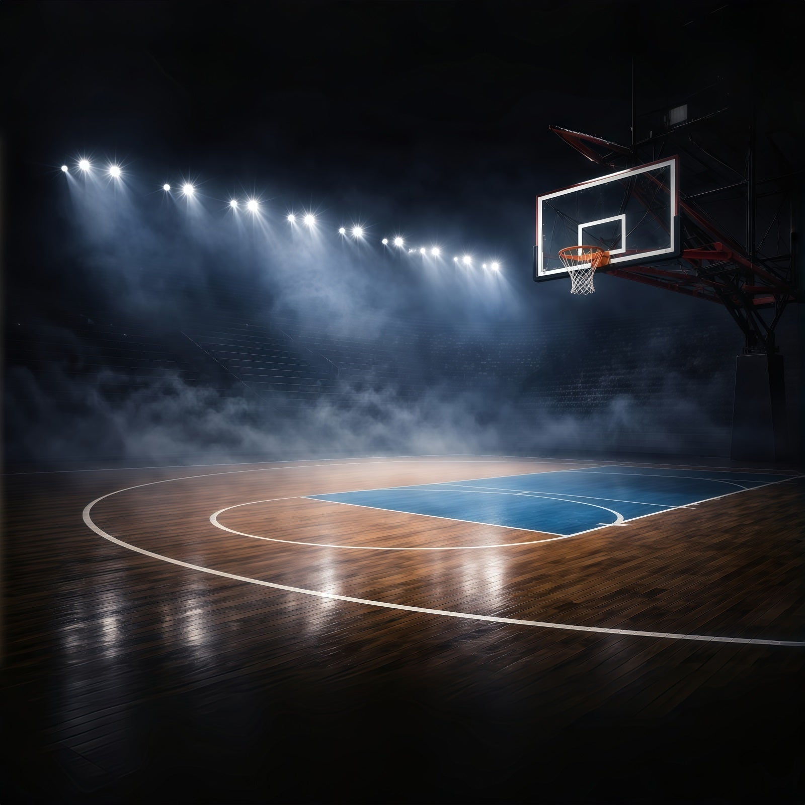 Toile de fond Basketball Sol Terrain Grand Stade GQ61-85