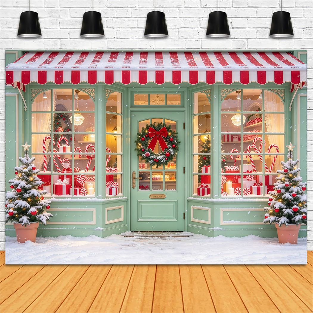 Fond De Noël Boutique Menthe Poivrée Vert Menthe GQ610-20