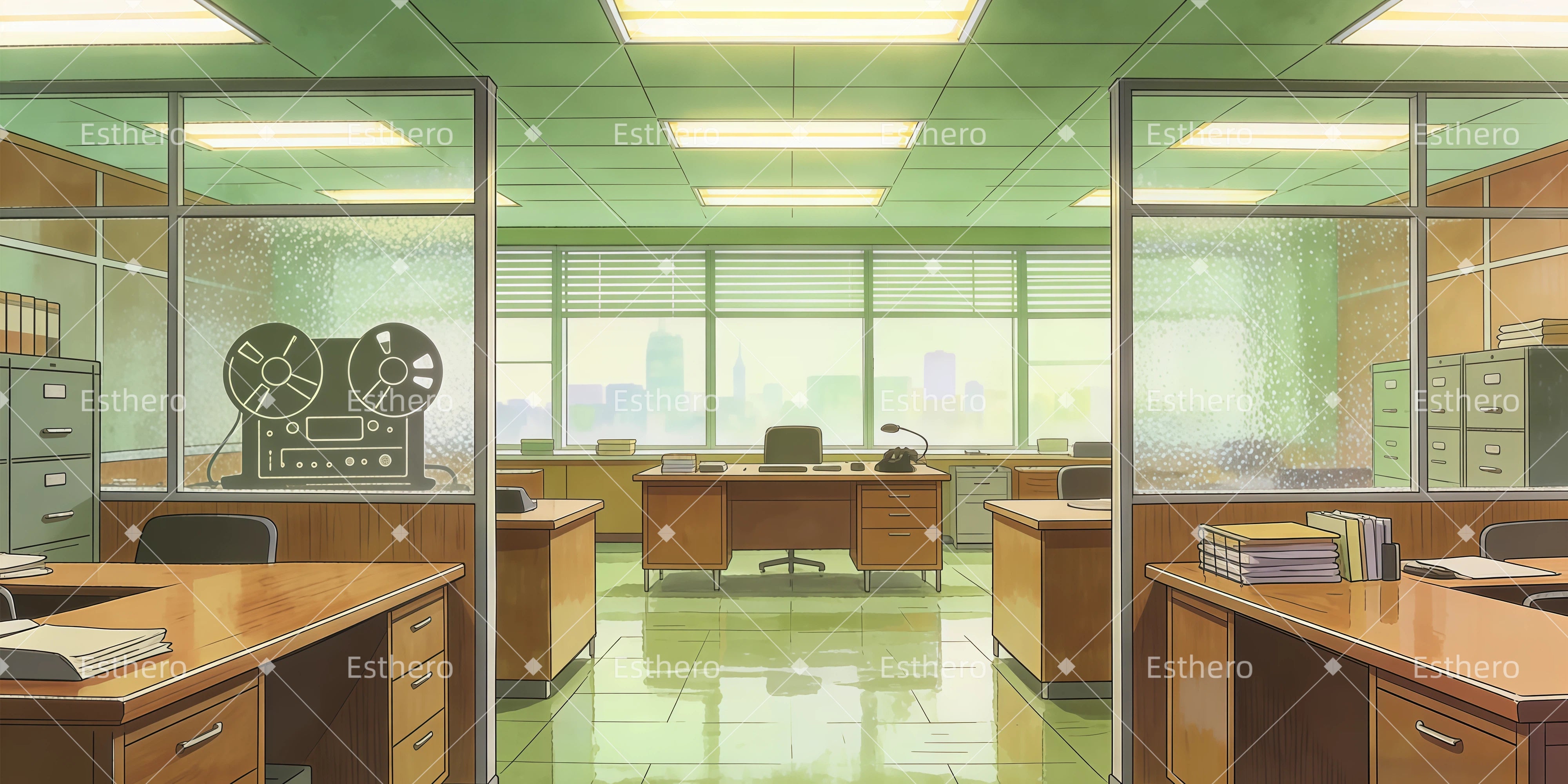 Toile de fond au Théâtre Bureau Du Producteur De Musique GQ62-T46