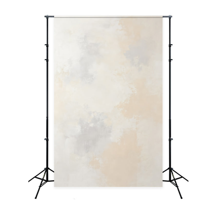 Fond Limewash Brume Ivoire Texture Neutre Portrait GQ64-32