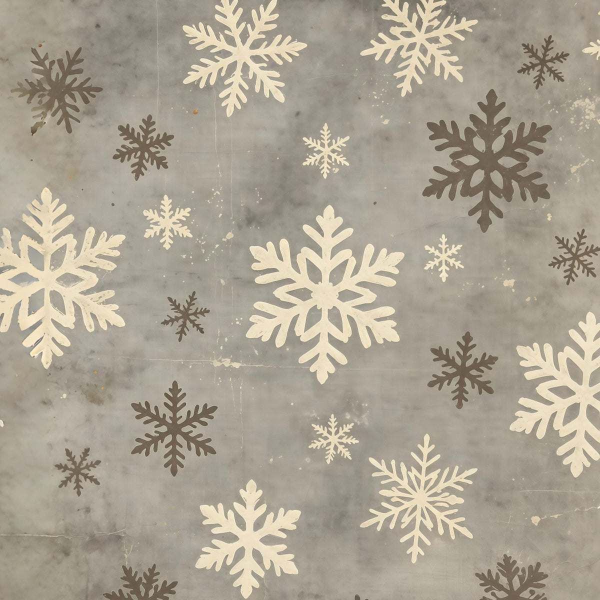 Fond De Flocons De Neige De Noël Modèle De Béton Snowf Décor Photographique De Noël GQ69-33