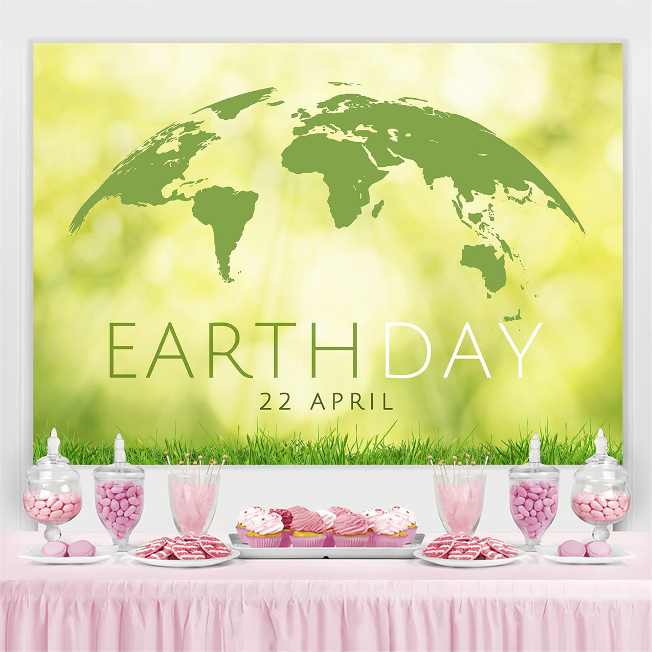 Toile de fond Joyeuse Journée de la Terre Événement 22 Avril GTY3-52