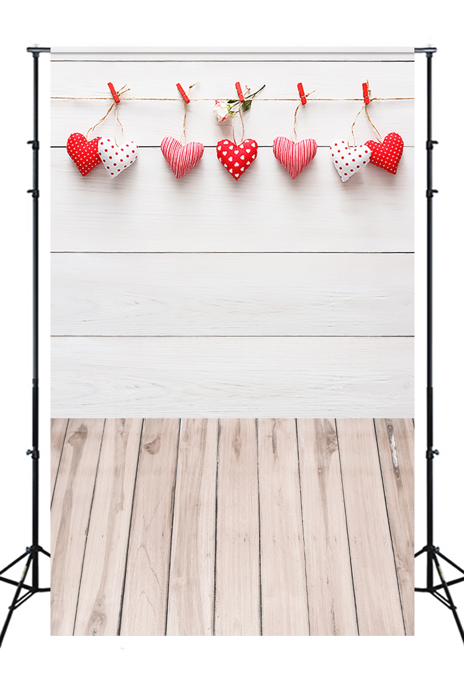 Toile de fond en bois amour pour la photographie LV-1314