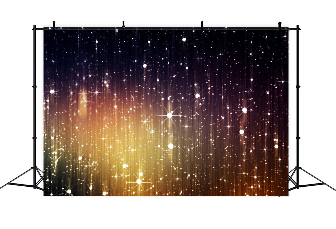 Toile de fond Nuit Ciel Étoilé Brillance Radieuse LXX1-349