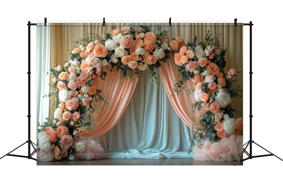 Fond Photo Printemps Arrangement Floral Rêveur Arche LXX2-44