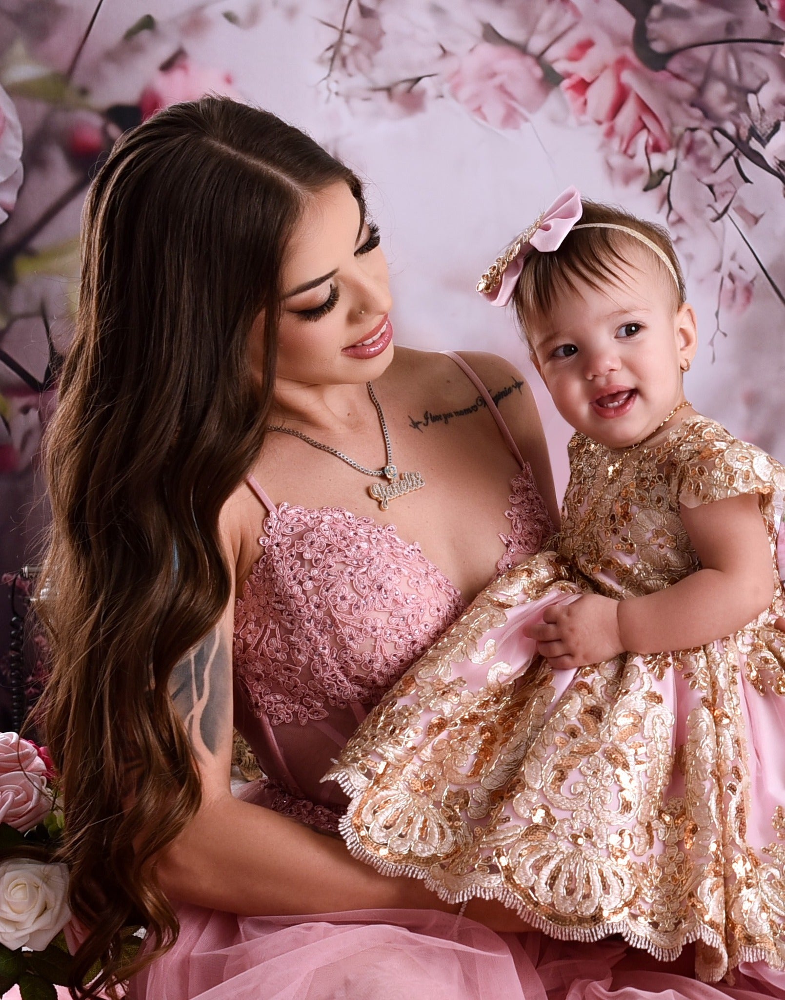 Toile de fond Printemps Brume Rose Douce Rêveuse LXX2-50