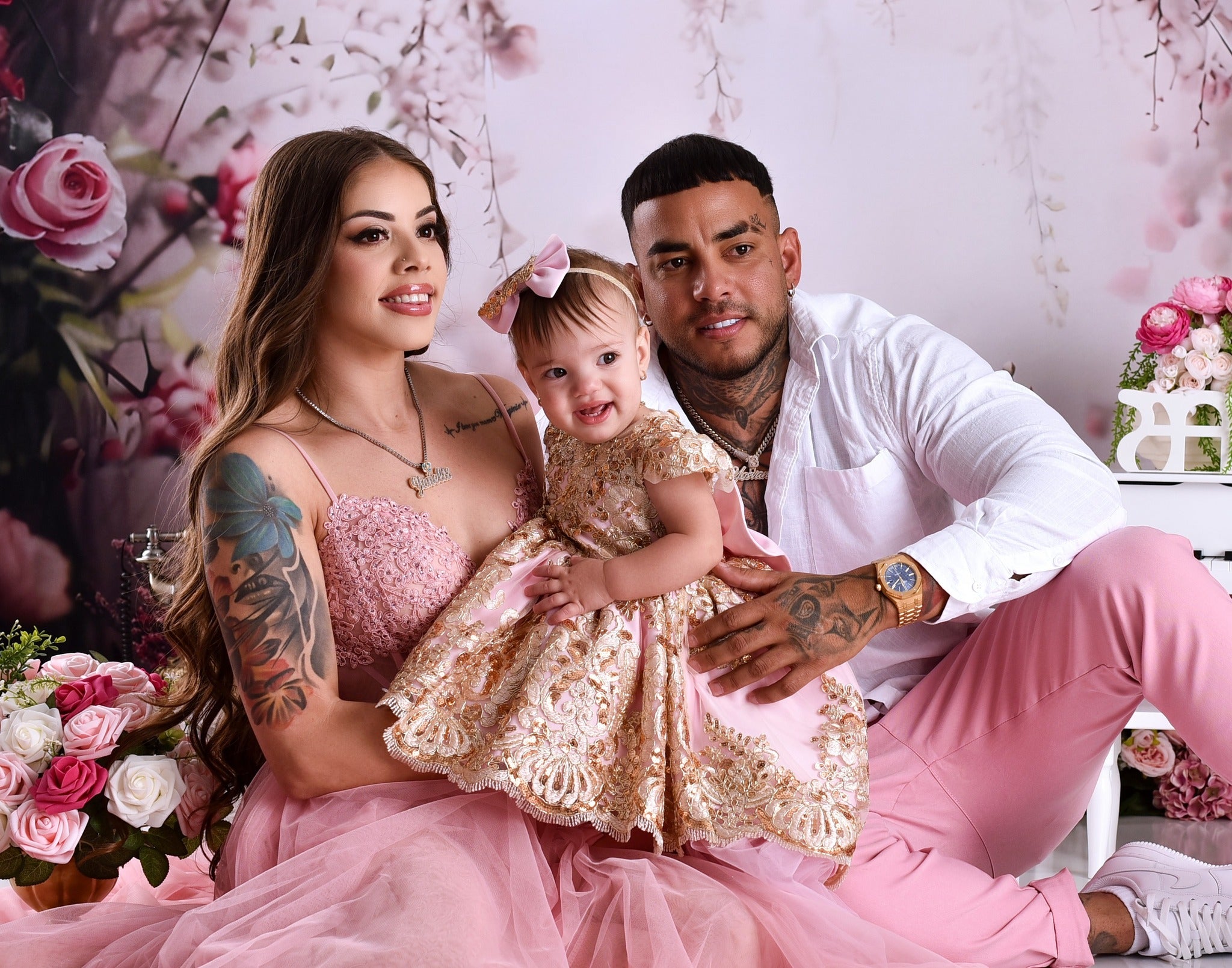 Toile de fond Printemps Brume Rose Douce Rêveuse LXX2-50