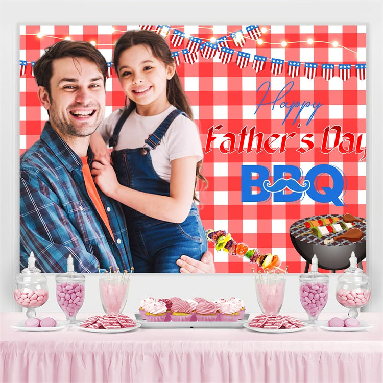 Toile de fond Photo Fête des Pères Idées Moment BBQ Doux Personnalisée LXX5-26