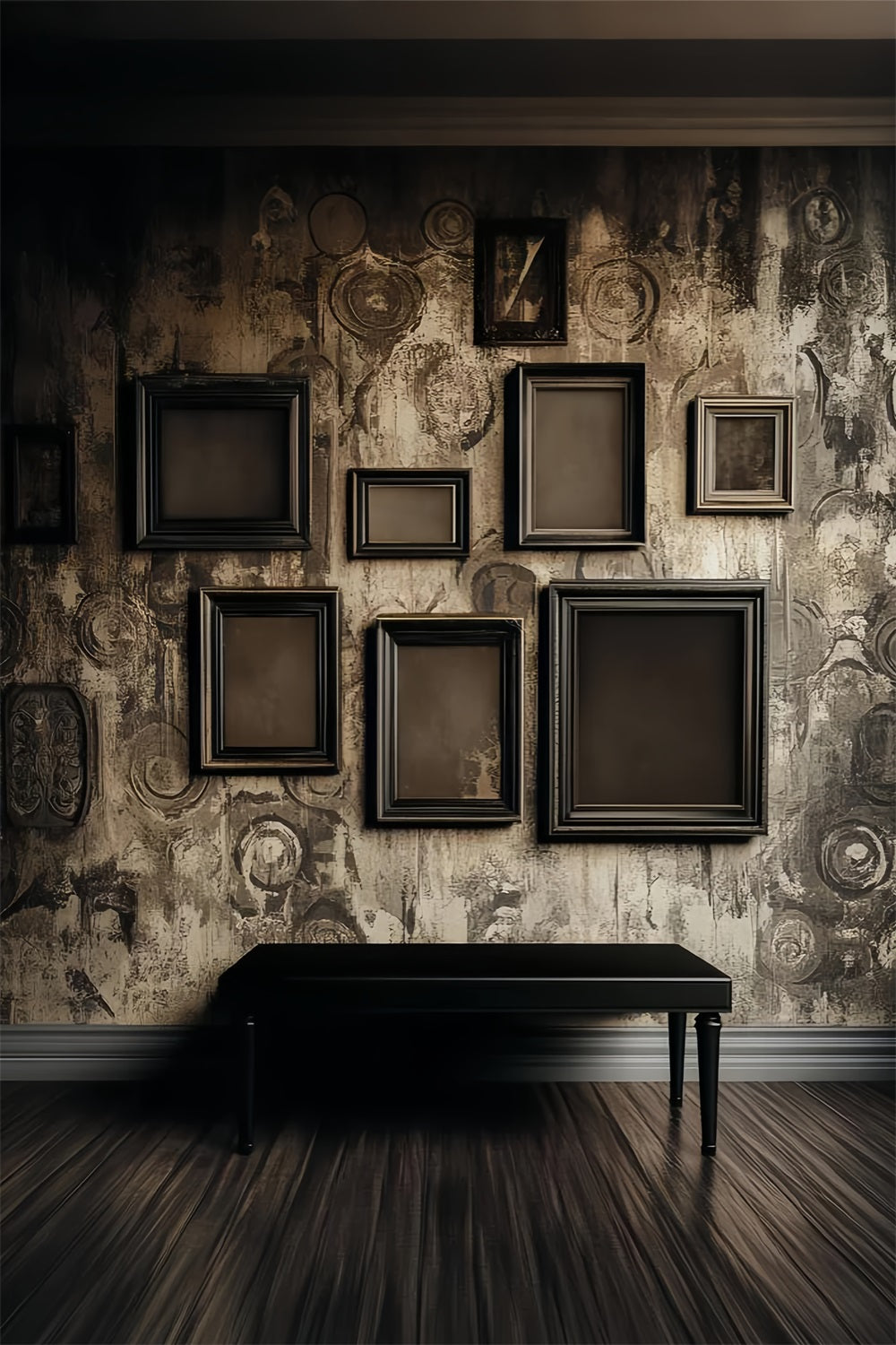 Fond victorien Cadre antique Galerie murale Fond photo victorien LXX510-128