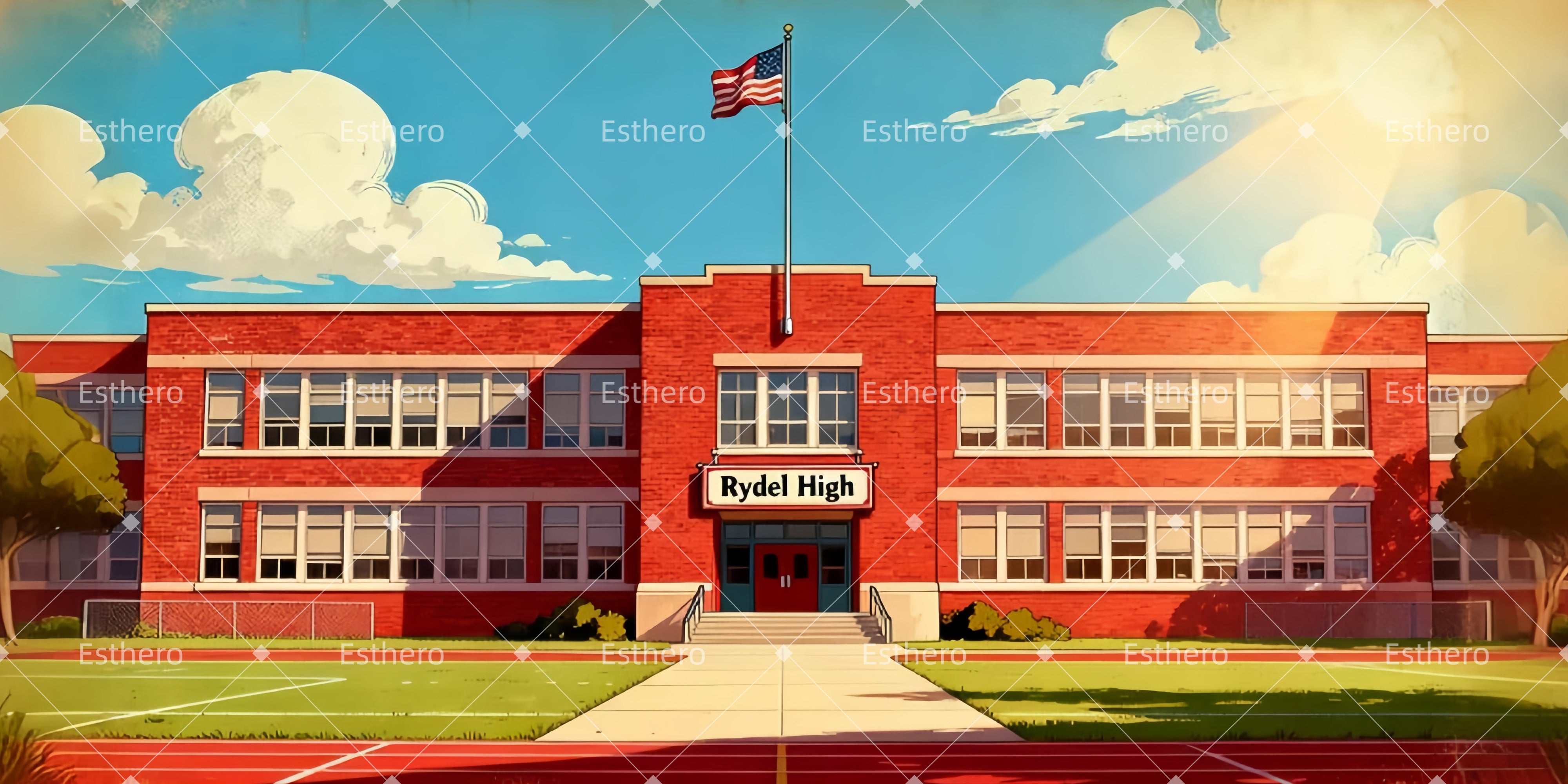 Fond de Scène Campus de Rydel LXX510-T17