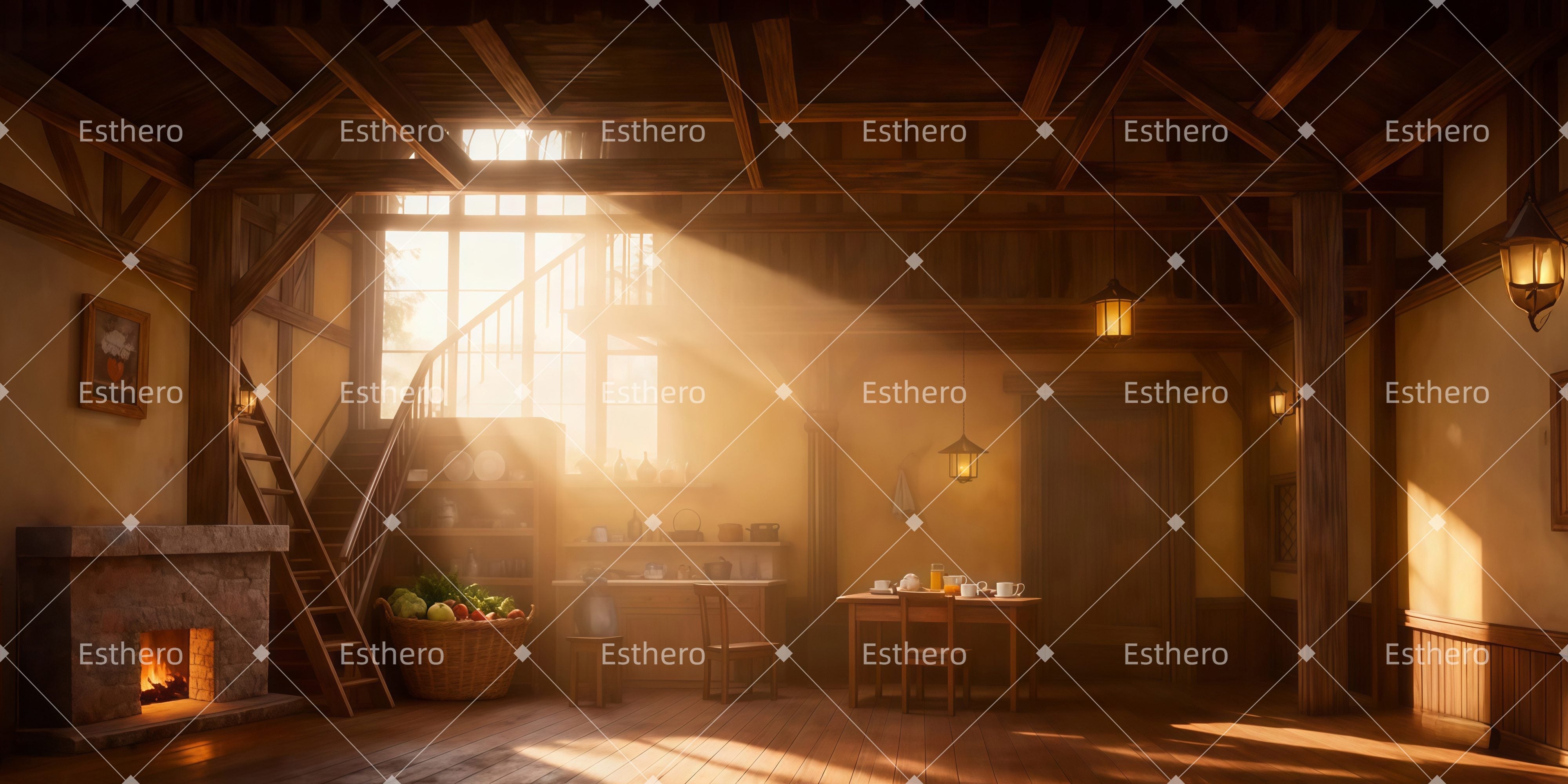 Toile de fond Theatre Maison De Cendrillon LXX510-T55