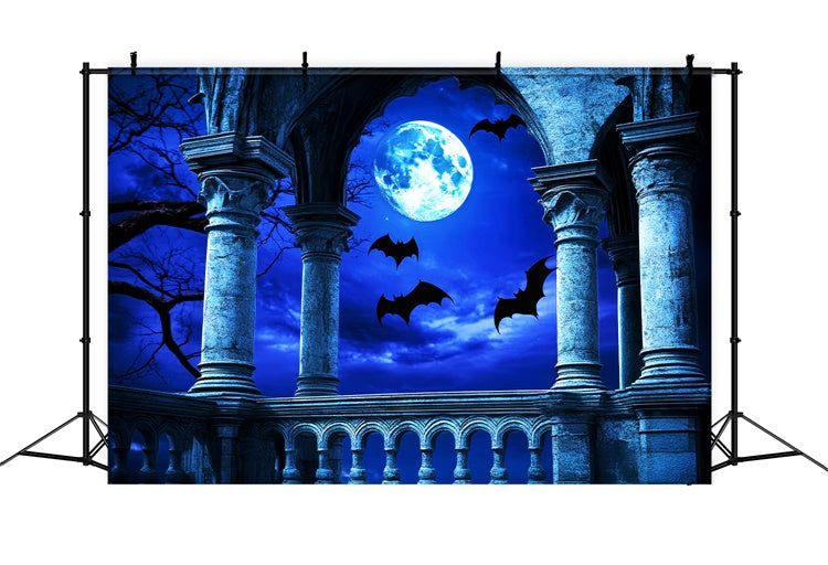 Toile de fond Photo Halloween Arche de Vol de Chauves-Souris LXX57-103