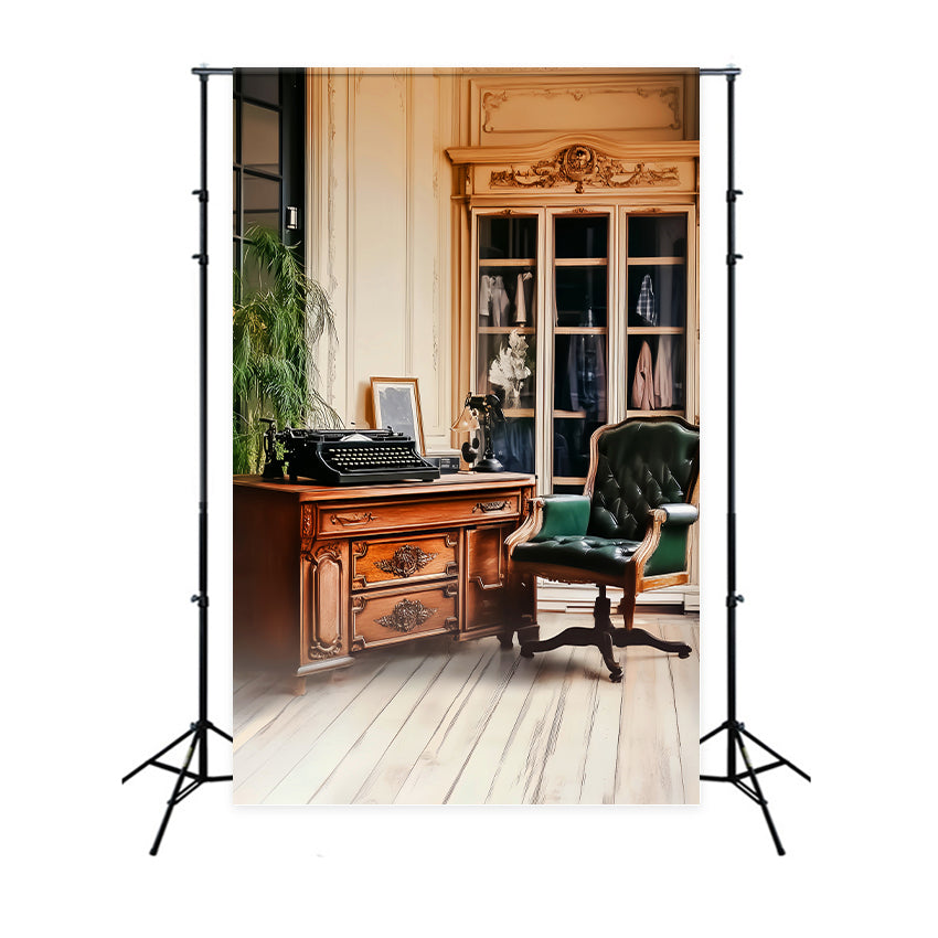 Toile de fond Vintage Salle d’Étude Classique LXX57-231