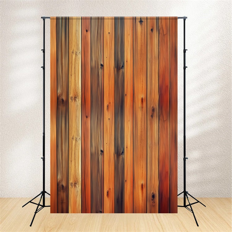 Toile de fond Portrait Planches en Bois Tissu LXX57-248
