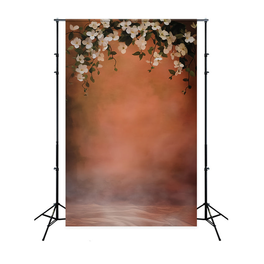 Toile de fond Portrait Famille Fleur Terracotta Chaleureuse LXX57-258