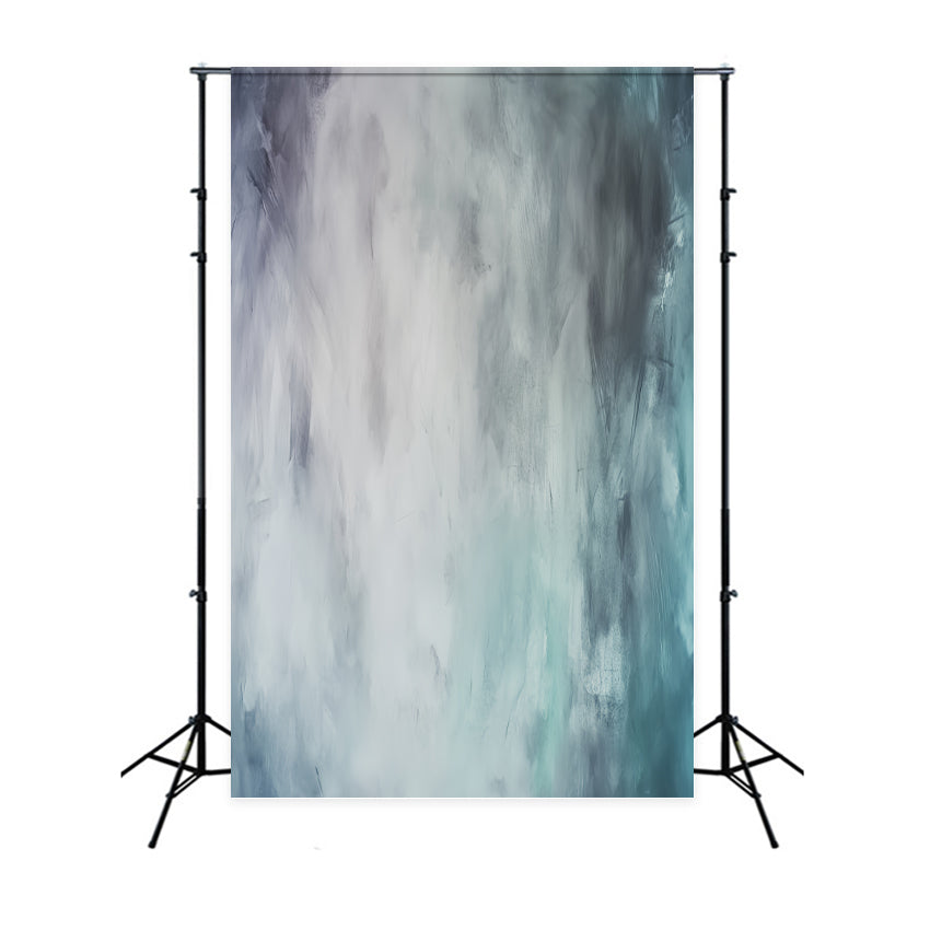 Toile de fond Studio Portrait Fumée Bleue Abstrait LXX57-284