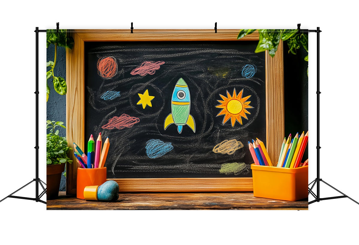 Toile de fond Photo École Gribouillis de l’Espace LXX57-30