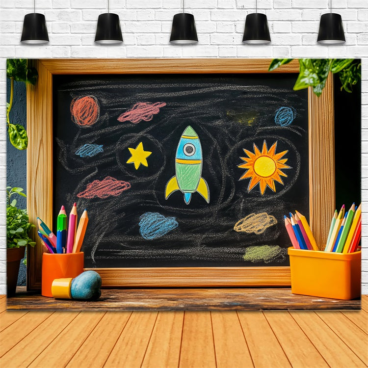 Toile de fond Photo École Gribouillis de l’Espace LXX57-30