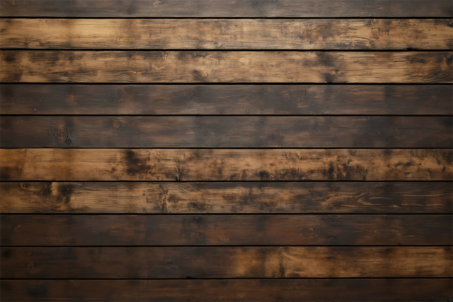 Toile de fond Bois Planches de Noyer Fumé Foncé LXX57-303