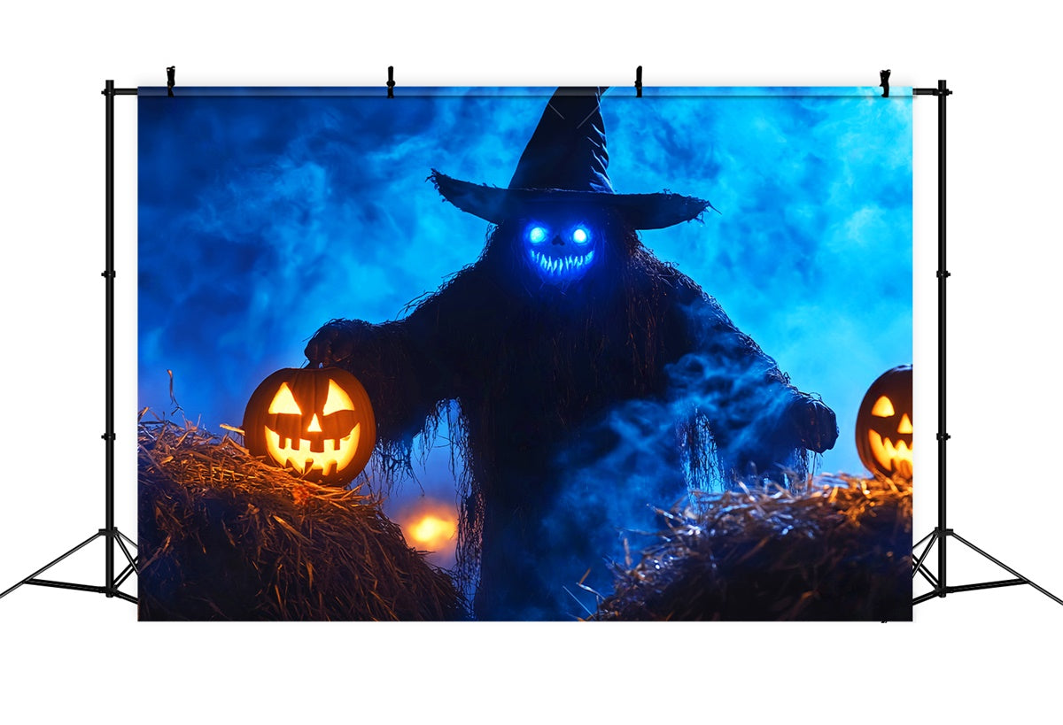 Toile de fond Photo Halloween Sorcière de Paille Sinistre LXX57-89