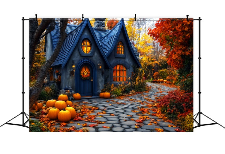 Toile de fond Halloween Sentier Magique d’Automne LXX57-92