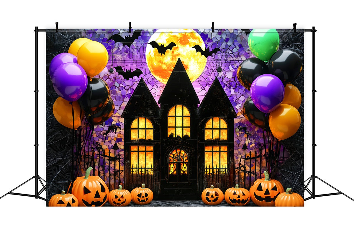 Fond studio halloween Fête Clair de Lune Effrayante LXX58-14