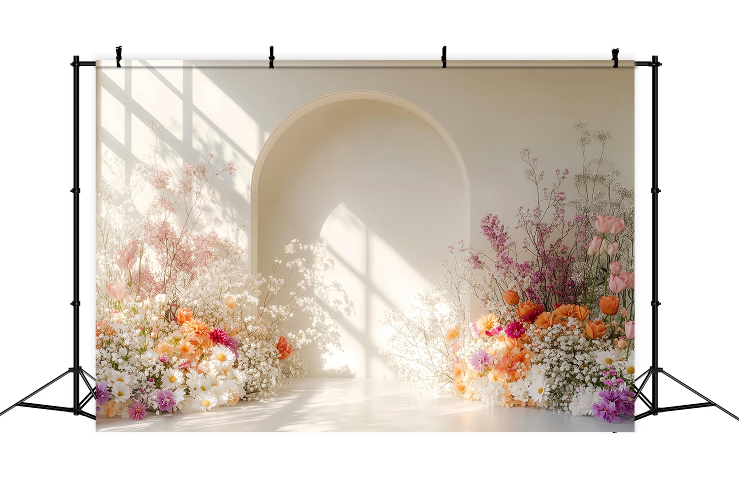 Toile de fond Automne Floral Lumineux Bohème Automne Photo LXX59-280