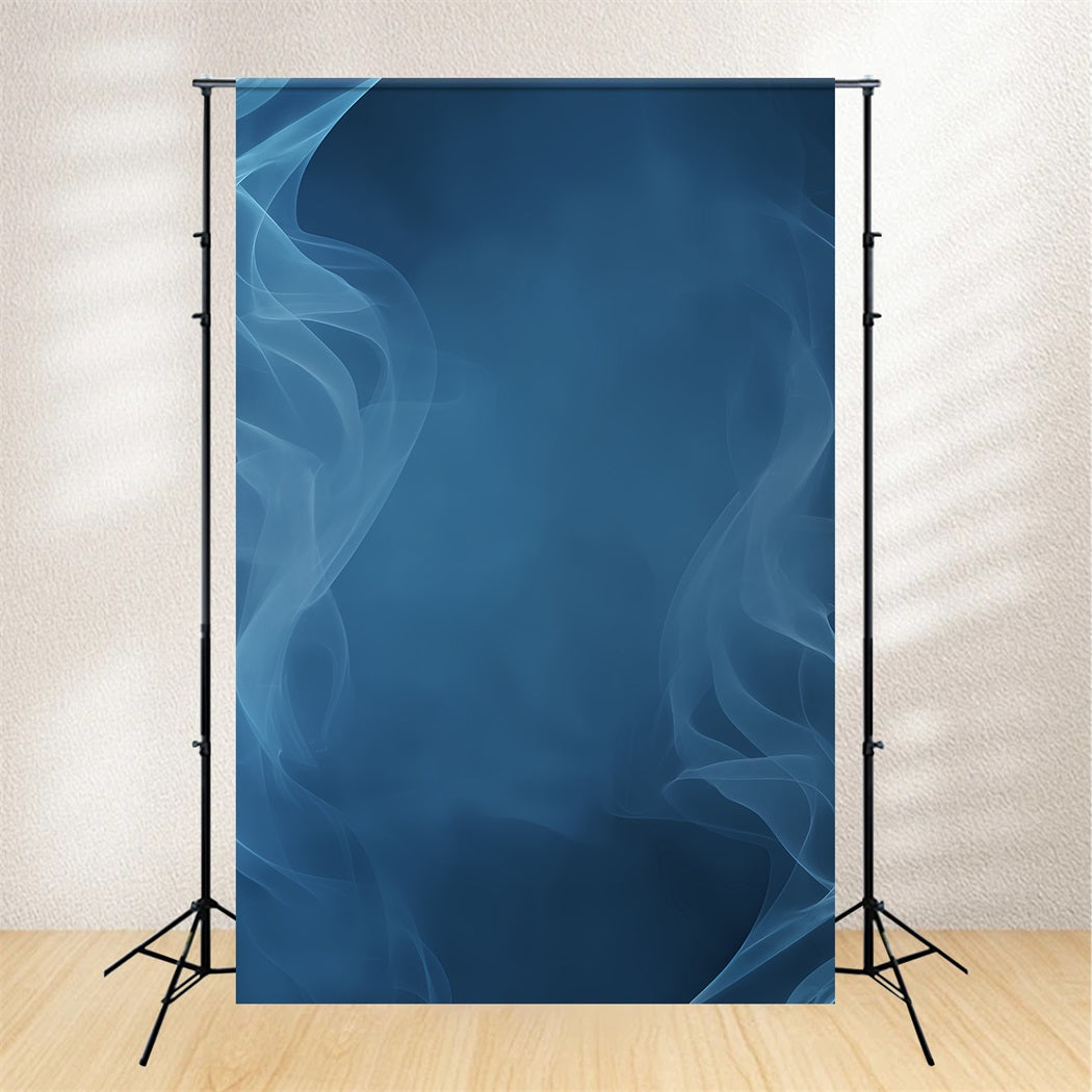 Toile de fond Danse Abstrait Bleu Texture Fluide LXX59-4