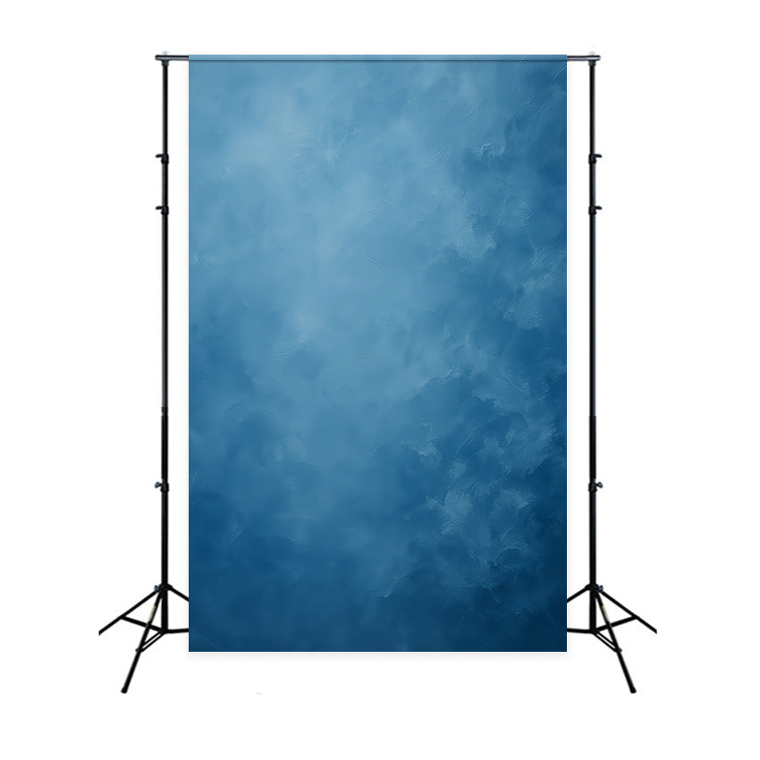 Fond bleu pour portraits, texture brume bleue apaisante, fond de studio pour portraits LXX59-434