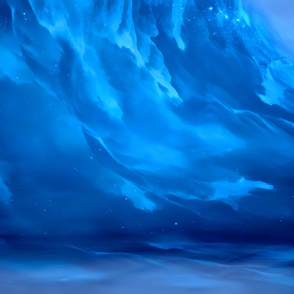 Fond bleu pour portraits Bleu arctique profond Fond abstrait pour portraits LXX59-466