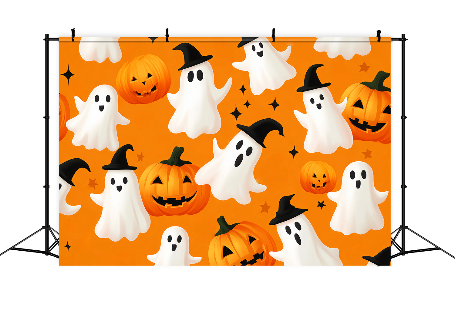 Toile Photo Halloween Fantôme Citrouille Motif Fantôme LXX59-88