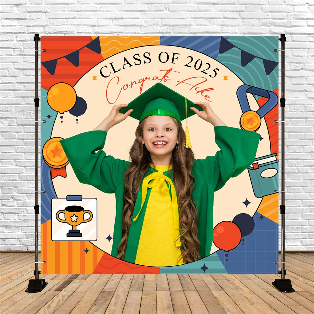 Toile de Fond de Maternelle Moment de Récompense Personnalisée LXX6-209