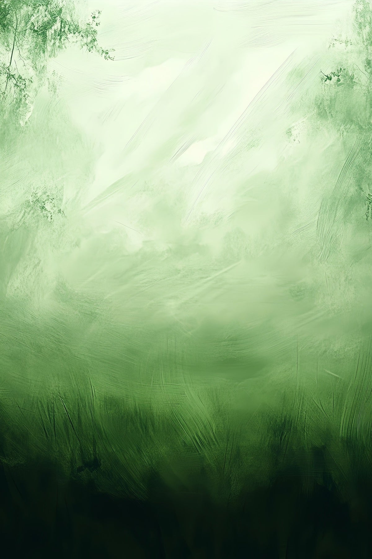 Fonds pour portraits photographiques Soft Mint Painterly Wash Fond photographique Vert LXX61-10