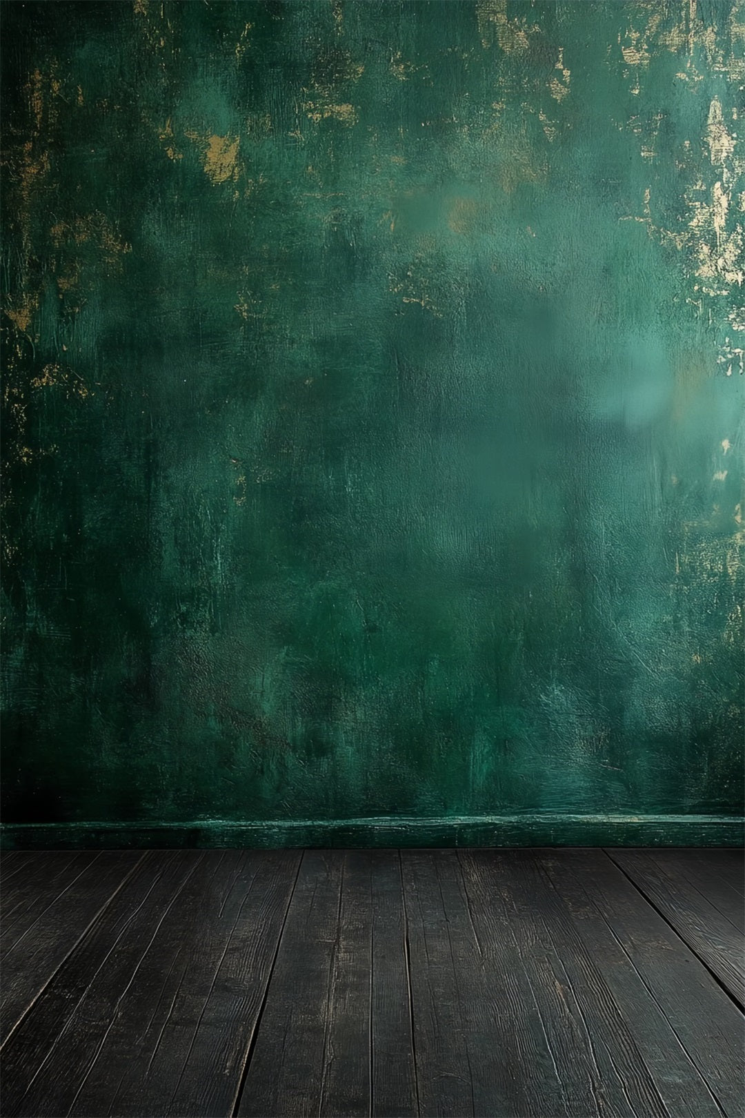 Fond pour portrait professionnel Fond mural vieilli bleu sarcelle foncé Fond pour portrait LXX61-14