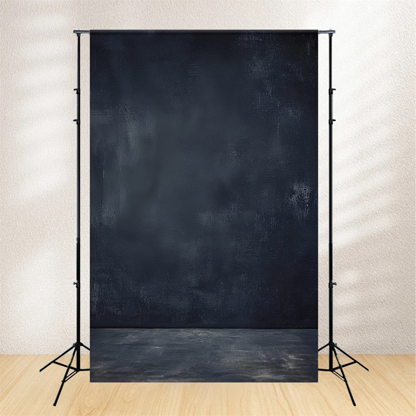 Fonds pour portraits de seniors Mur charbon mat Fond portrait gris LXX61-16