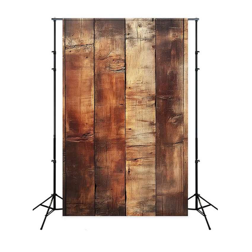 Toile de fond pour portraits de seniors Toile de fond rustique verticale « Bois Wall » LXX61-27