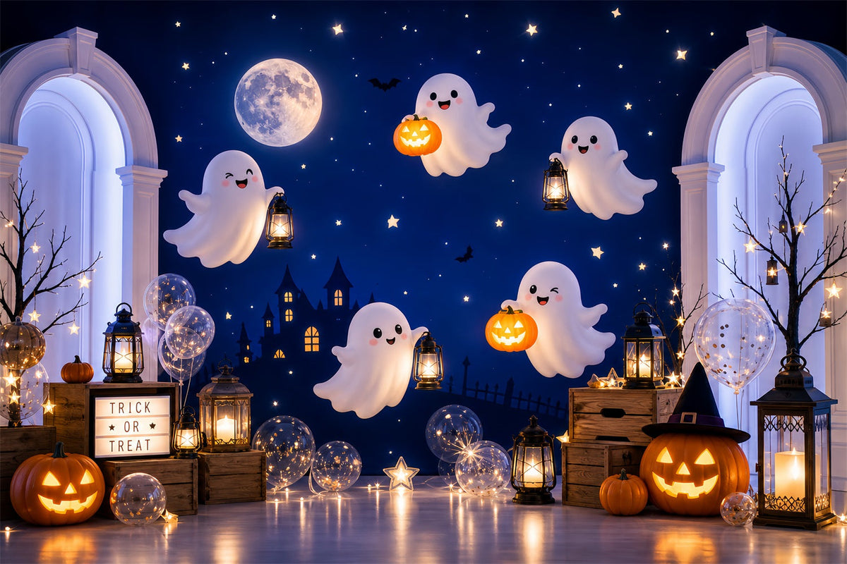 Décors Sur Le Thème D'Halloween : FantômesCitrouillesArches De Lanternes Idées De Décors D'Halloween LXX67-5