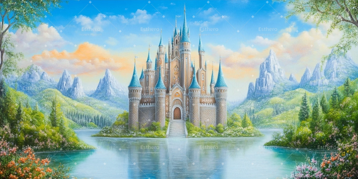 Fond de Scene Château Royal de Lakehill CSH59-T43