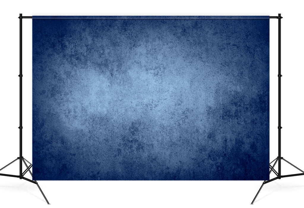 Rétro Bleu Abstrait Moucheté Toile de fond pour Photographie M10-35