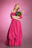 Toile de fond abstraite rose pétale pour studio de photographie M2-01
