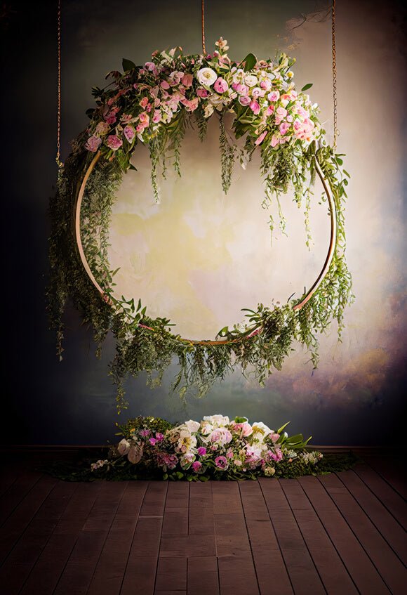 Toile de fond de Fondation de fleurs pour la photographie G-181