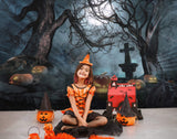 Horreur Nuit Halloween Photographie Toile de Fond M6-123