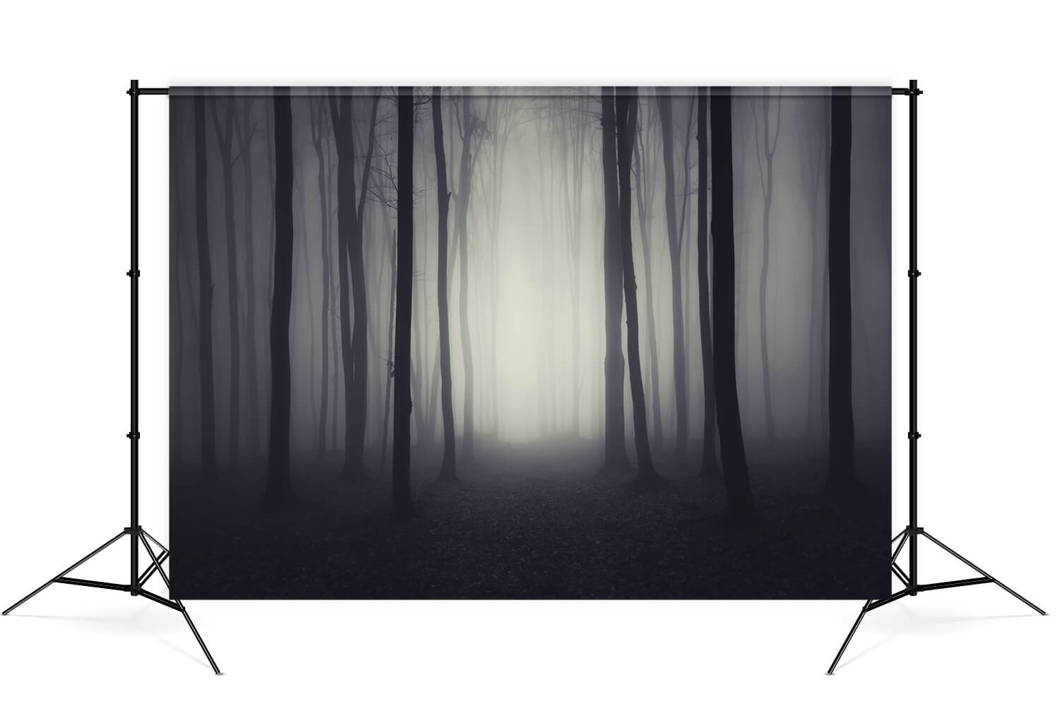 Toile de Fond de Forêt Sombre Lugubre pour Halloween M8-10