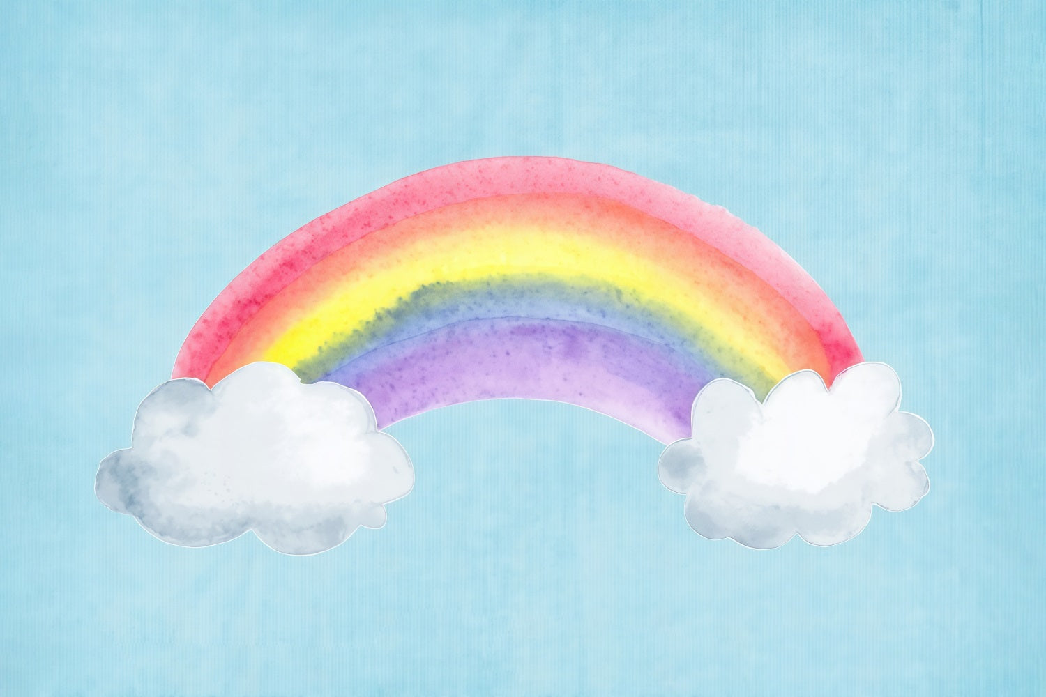 Fond pour cake smash « Ciel arc-en-ciel coloré » Fonds d'anniversaire MRR10-18