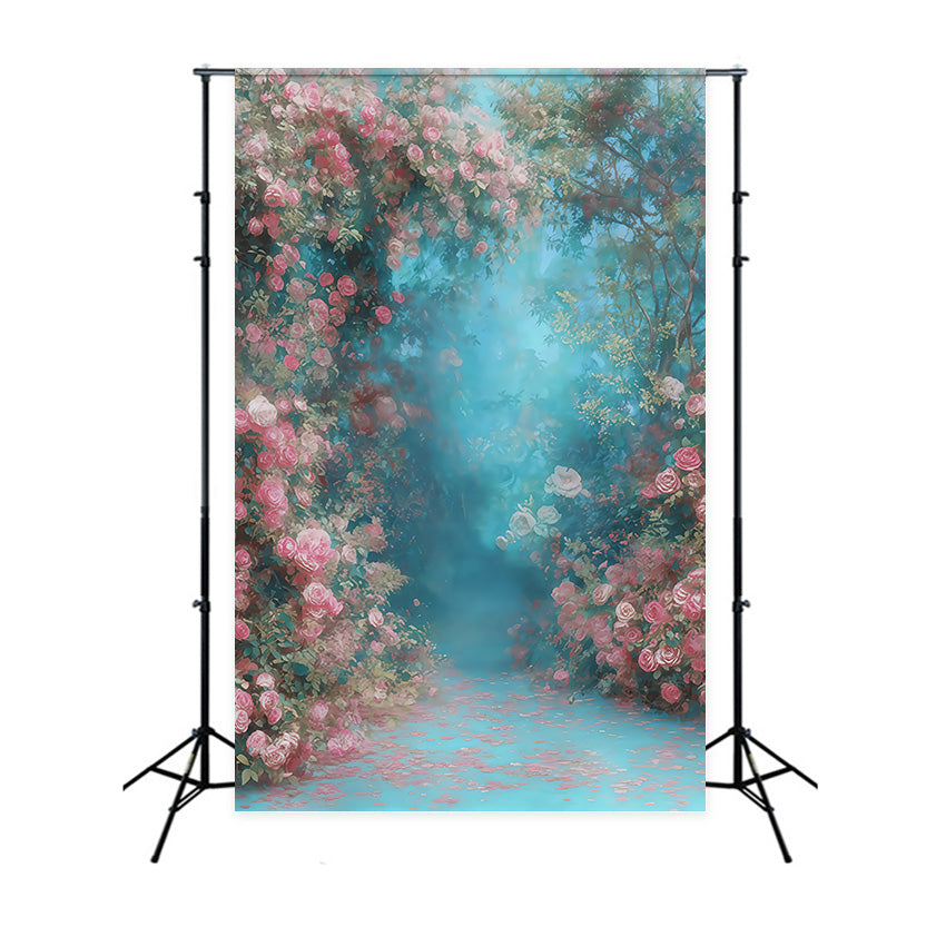 Toile de fond Art Raffiné Chemin Jardin Secret MRR7-200