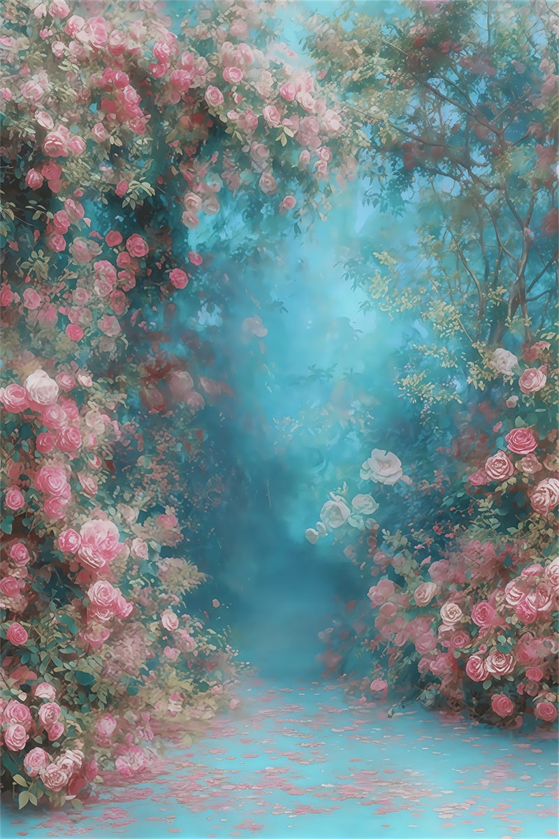 Toile de fond Art Raffiné Chemin Jardin Secret MRR7-200