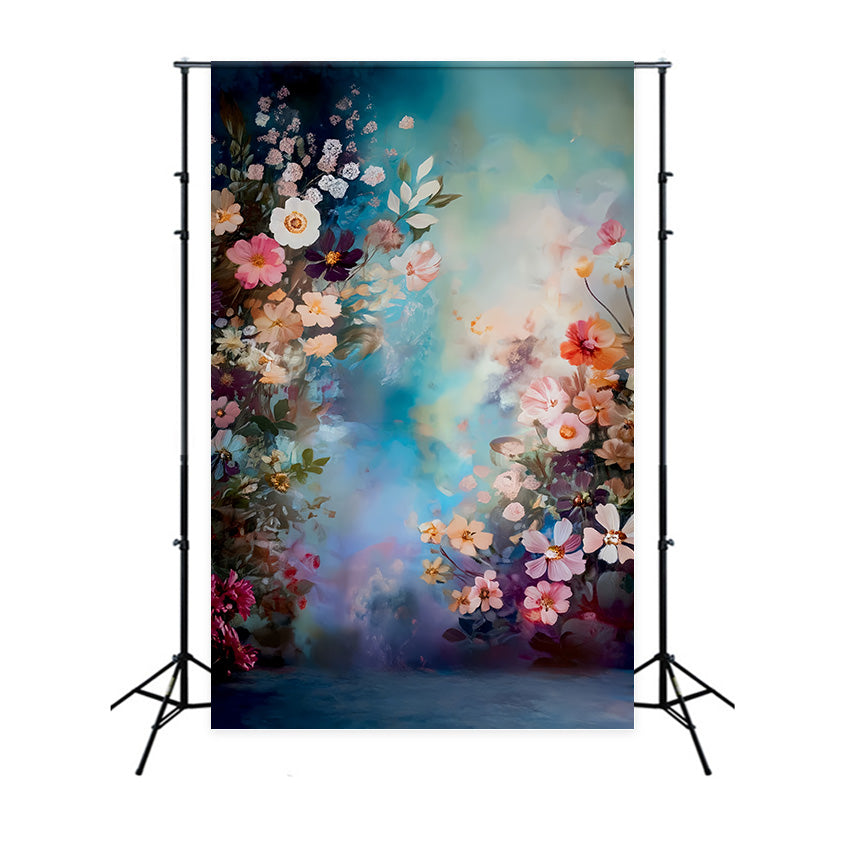 Toile de fond Art Raffiné Brume Pétales Enchantée MRR7-201